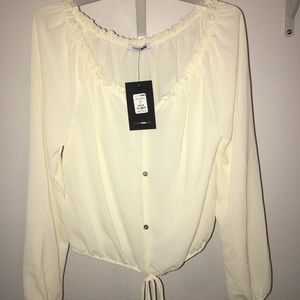 LADY IN WAITING TOP- IVORY